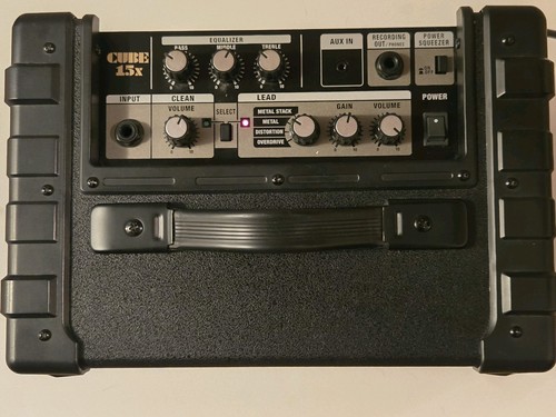 Roland cube 15x portable - roland, cube-15x